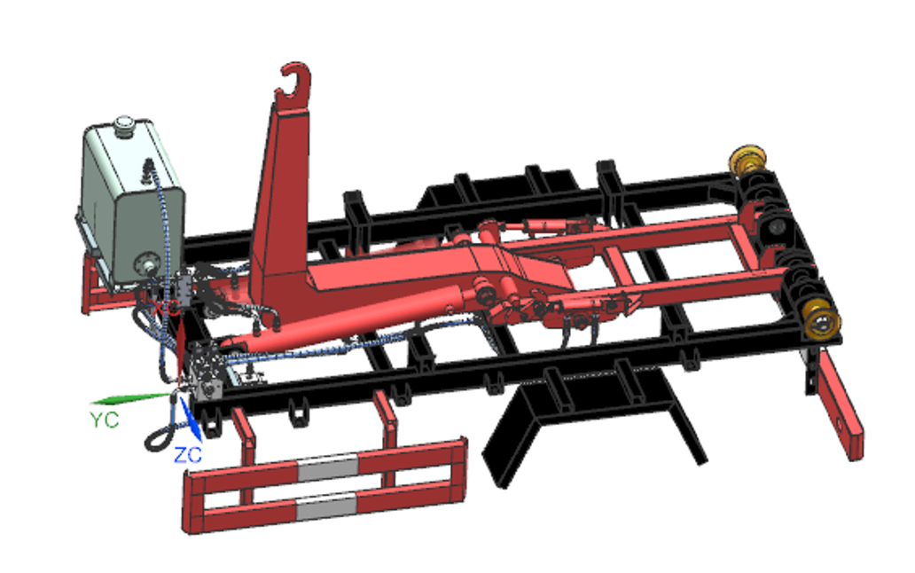 Inihayag ng Whole Chain Tech ang Key R&D Breakthrough sa Lightweight Hook Lift Technology, Eksklusibo na Itinayo para sa Type II Pickup Chassis