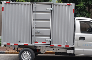 4080×2450×2300 Corrugated Dry Truck Body 4080×2450×2300 Corrugated Dry Truck Body